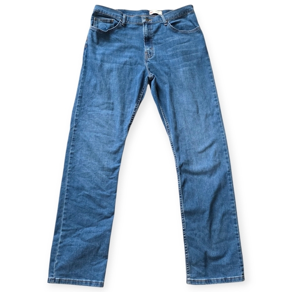 Wrangler Straight Fit Men's Jeans, Size 36x34 - Picture 2 of 7